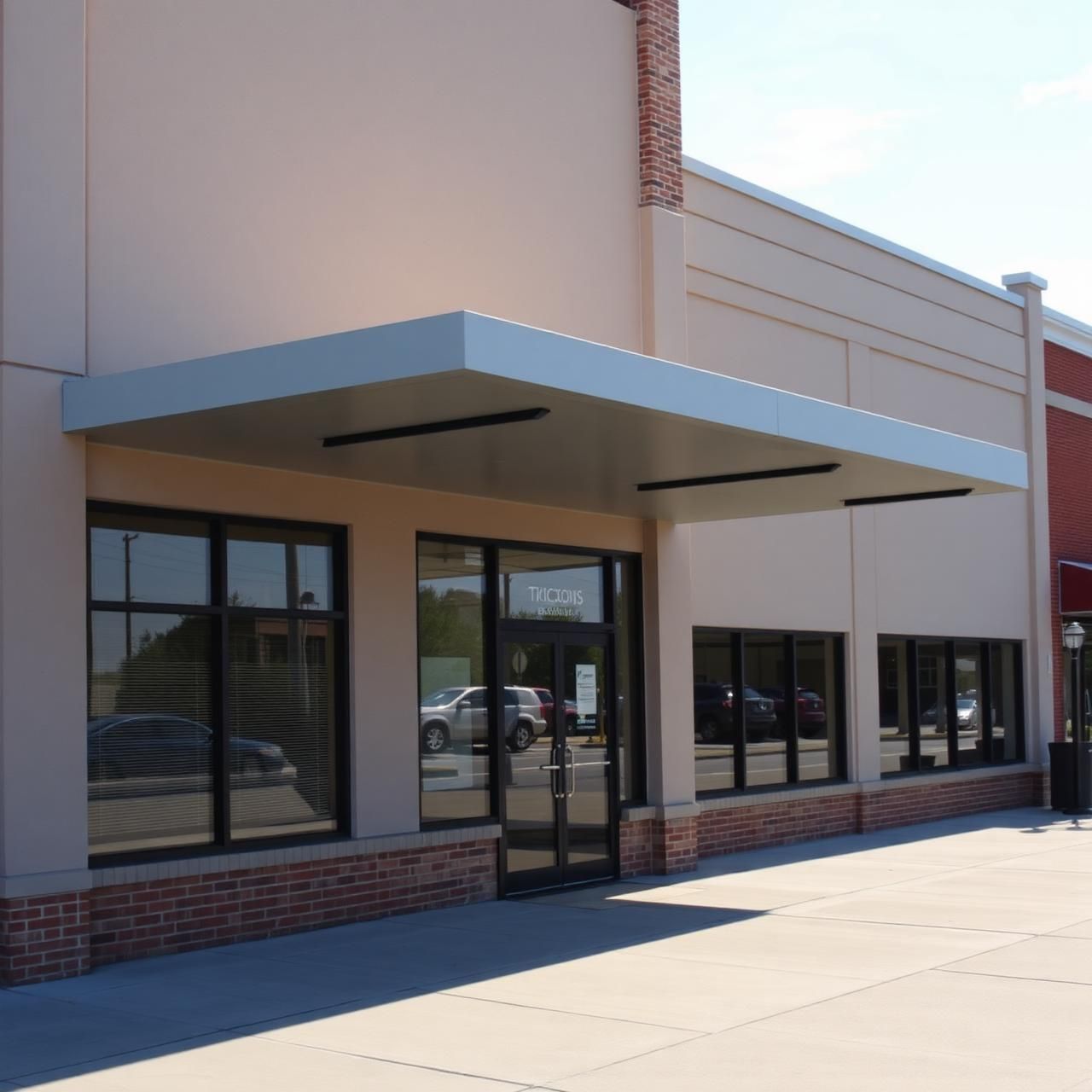 Commercial building roof
